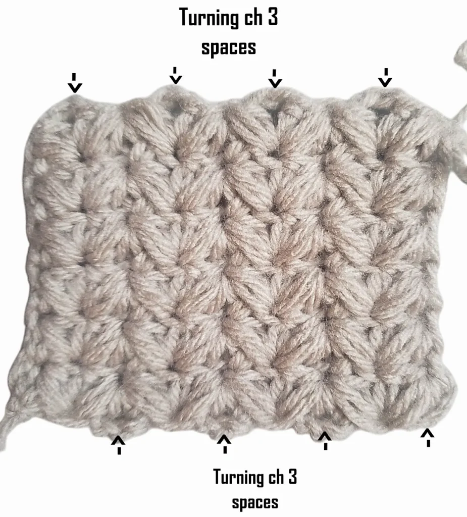 A guide on how to finish the crochet cowl with a quick border.